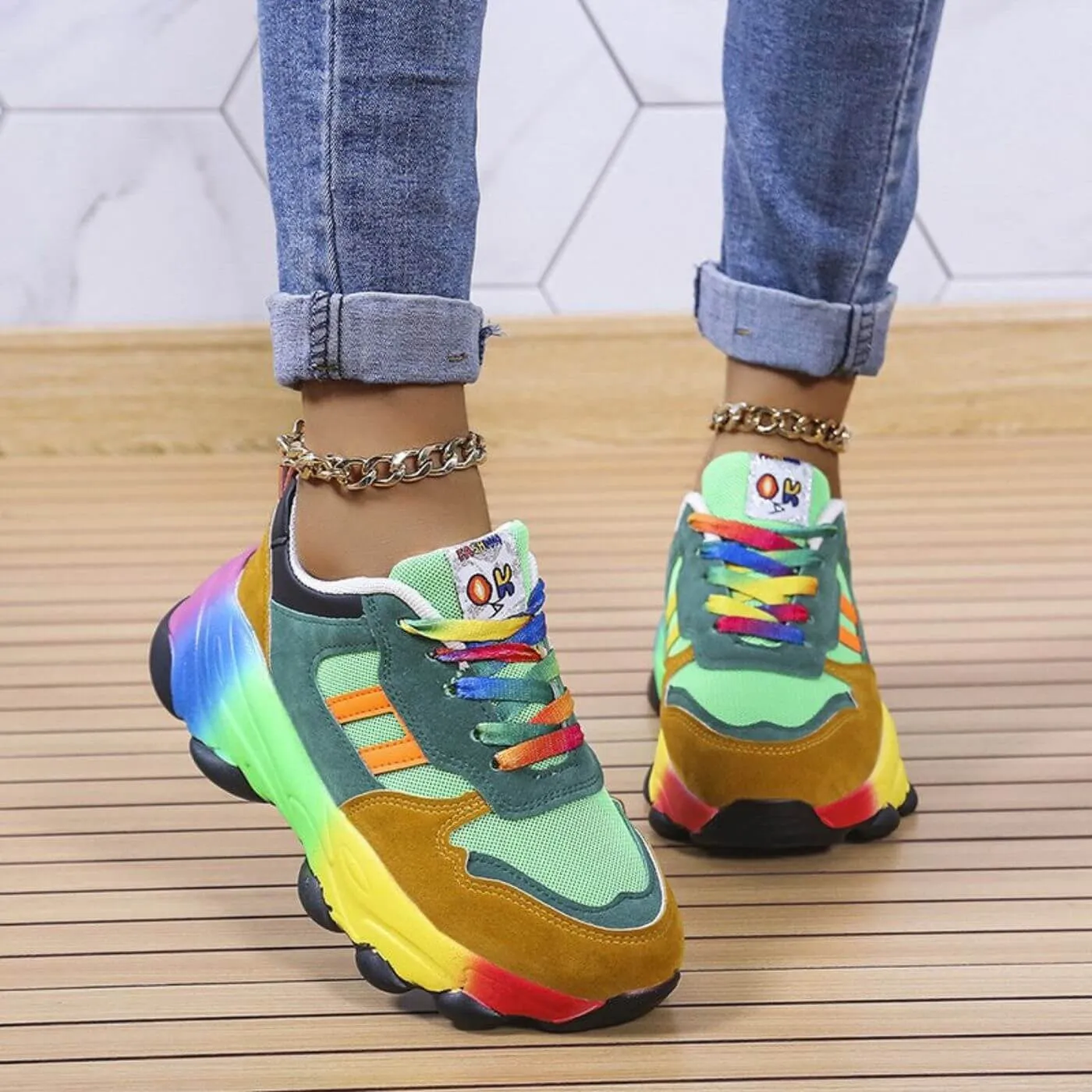 Amy | Colourful Orthopedic Trainers
