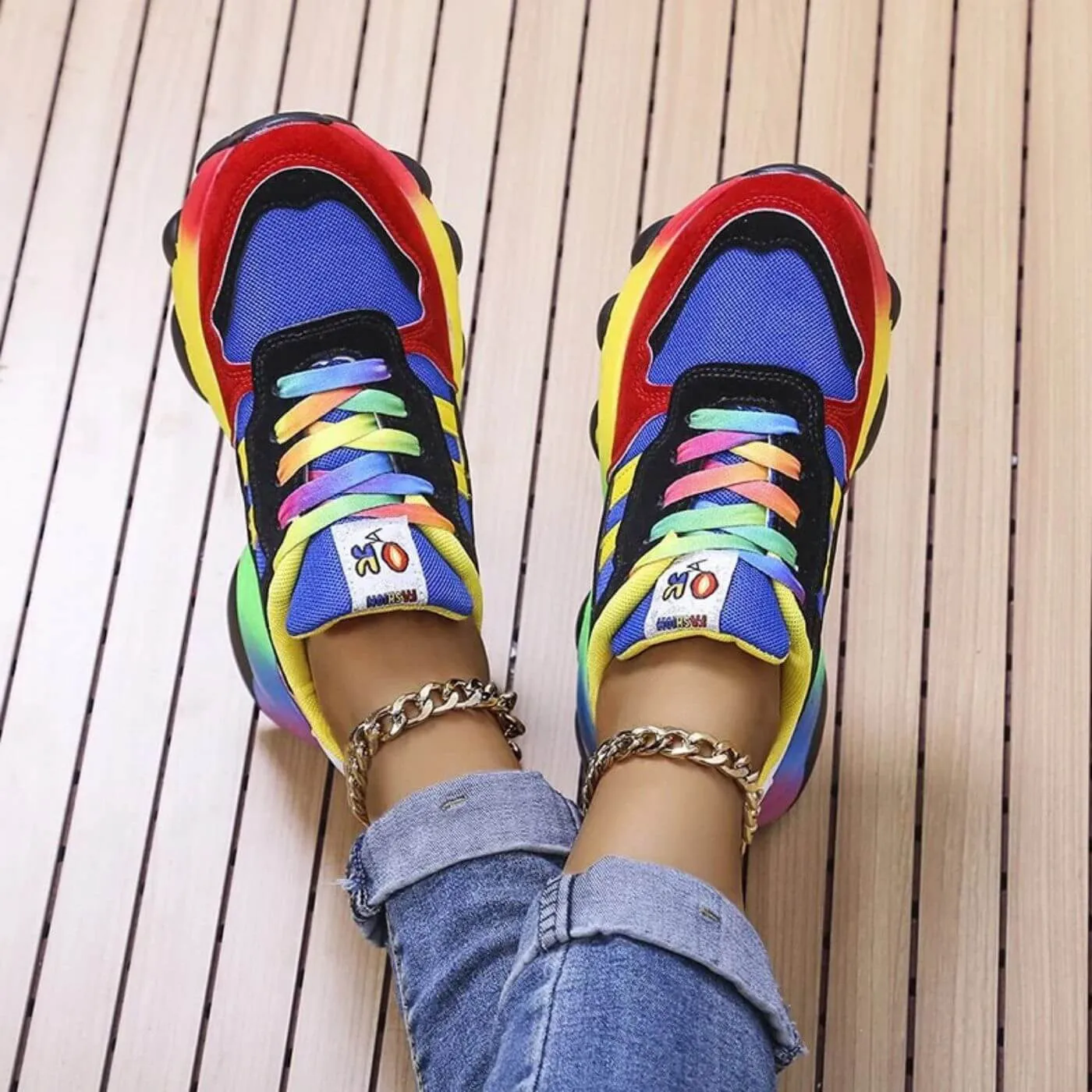 Amy | Colourful Orthopedic Trainers