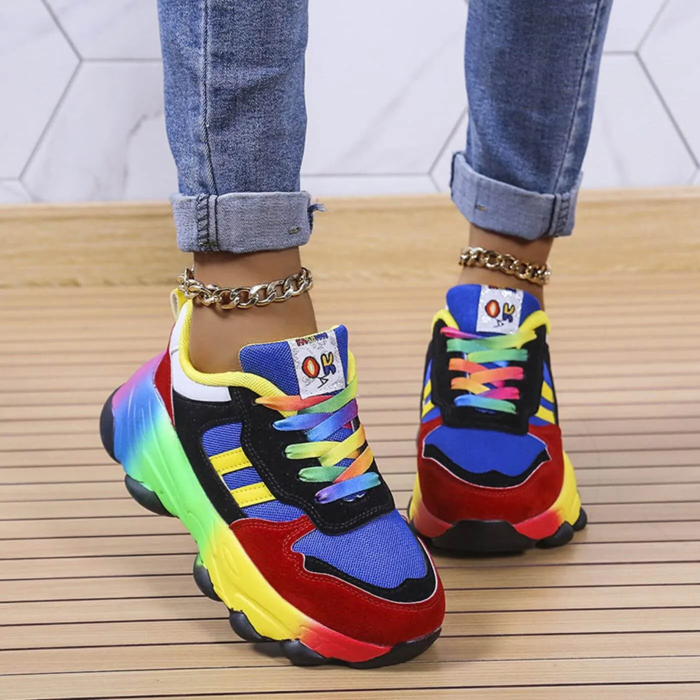 Amy | Colourful Orthopedic Trainers