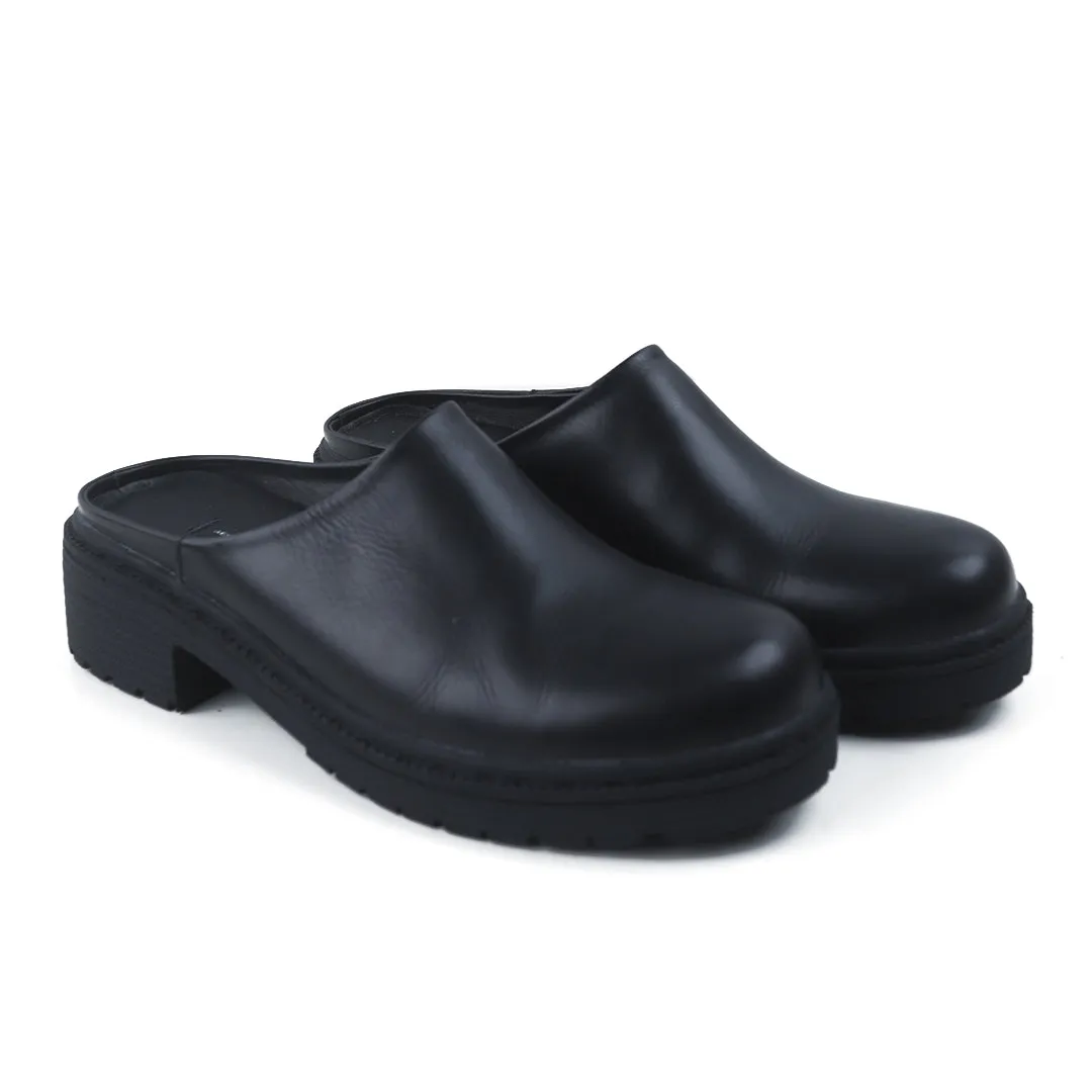 ANN MULES BLACK