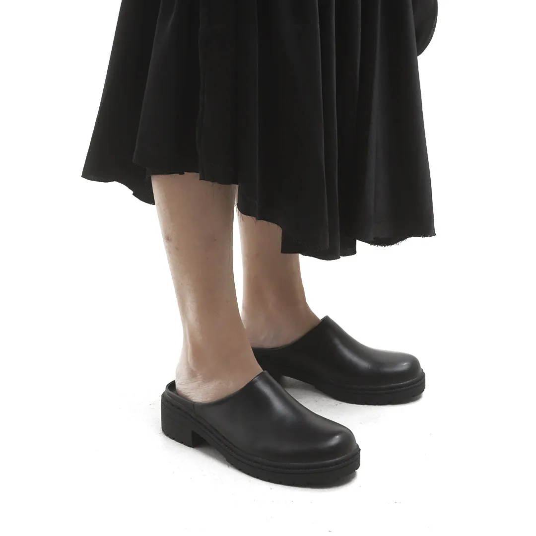 ANN MULES BLACK