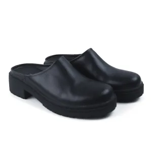 ANN MULES BLACK