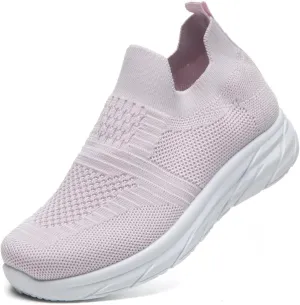Bernal Walking Sneakers for Women Casual Soft Comfy Breathable Tennis Shoes Non Slip Mesh Work Shoes Shopping Gym