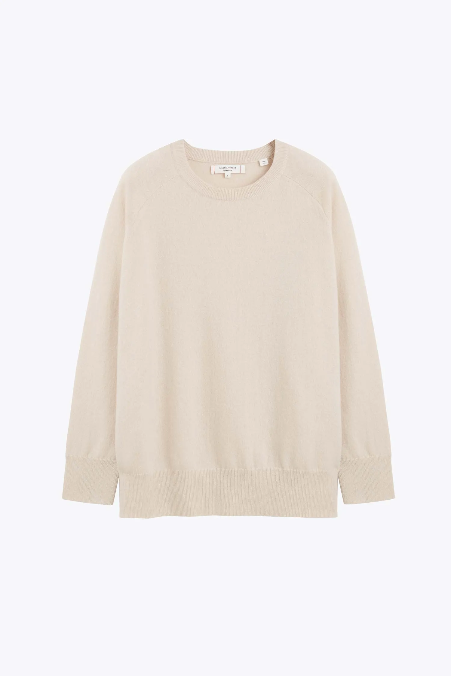 Bone Pure Cashmere Slouchy Sweater