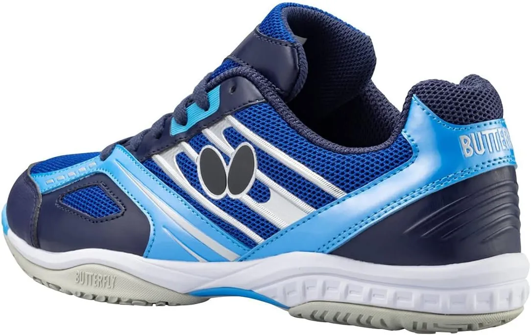 Butterfly Lezoline Mach Shoes - Professional Table Tennis Shoe, Shock Absorbing, Lightweight, Superior Grip, Great Comfort, Durable, Ping Pong Shoes