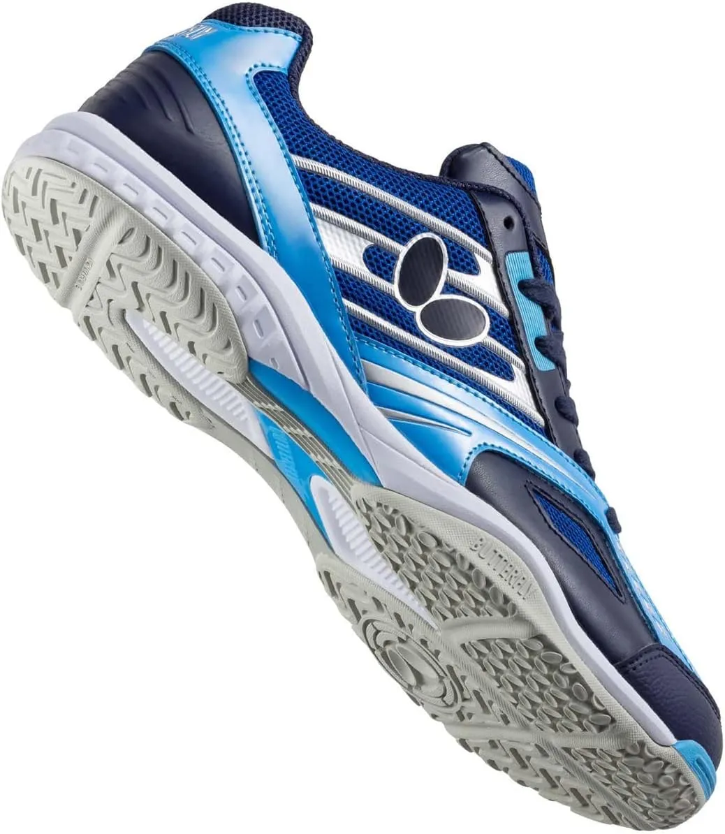 Butterfly Lezoline Mach Shoes - Professional Table Tennis Shoe, Shock Absorbing, Lightweight, Superior Grip, Great Comfort, Durable, Ping Pong Shoes