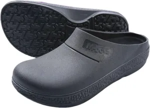 Comfortable Non Slip Chef Work Shoes, Slip on Food Service Kitchen Waterproof Oil Resistant Chef Restaurant Shoes for Men, Durable and Comfortable Breathable Sandals, for Garden, Nurse