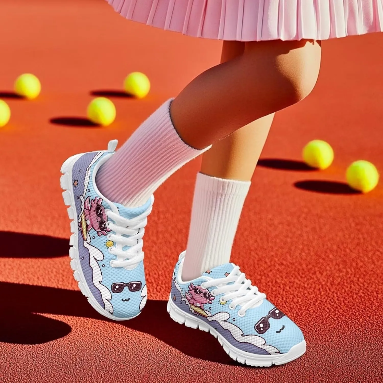 Cumagical Kids Athletic Shoes Lightweight Running Breathable Sports Sneakers for Boys Girls