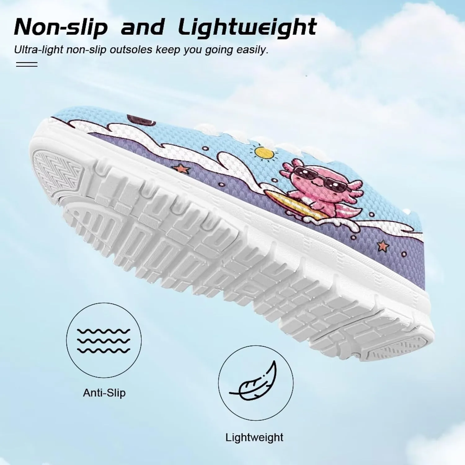 Cumagical Kids Athletic Shoes Lightweight Running Breathable Sports Sneakers for Boys Girls