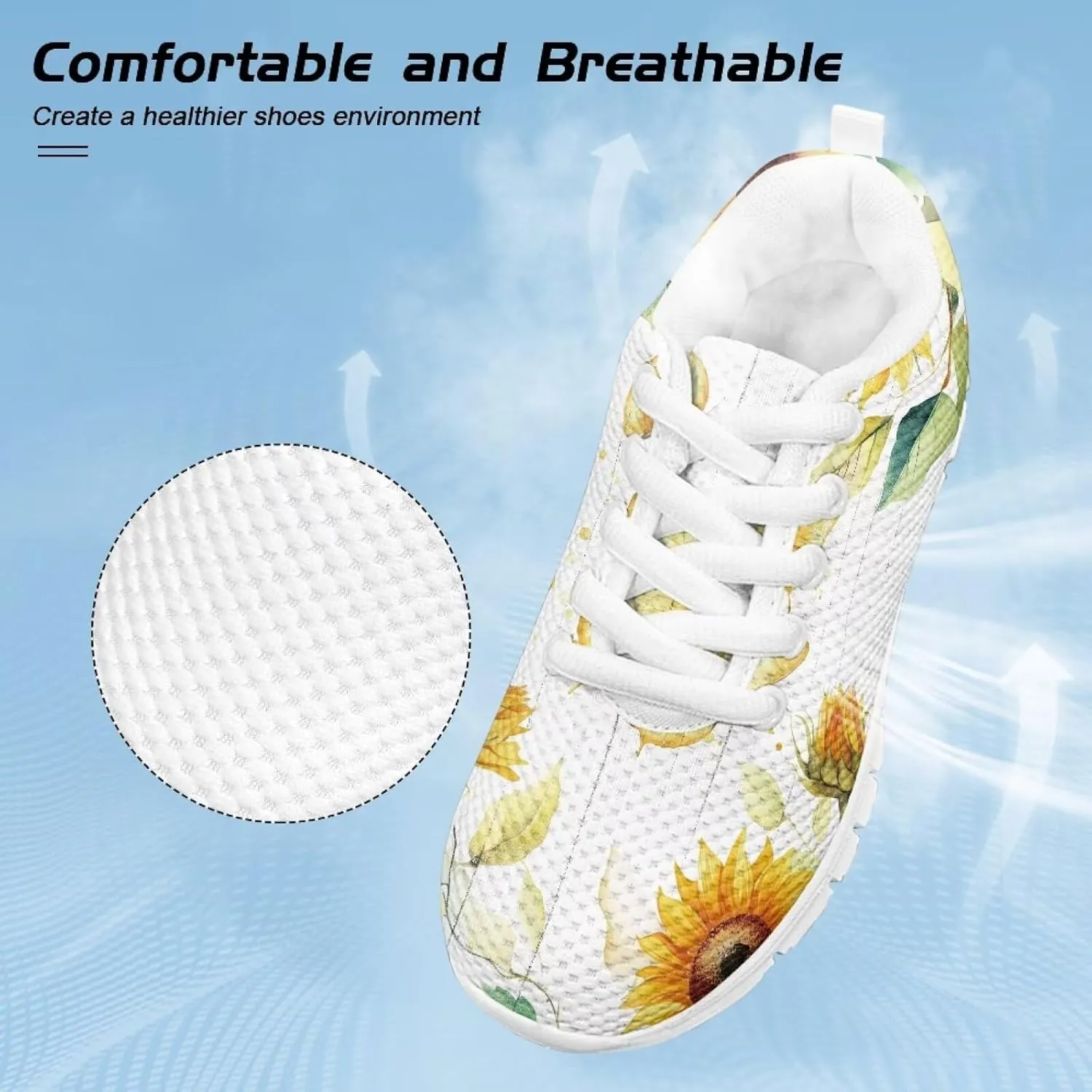 Cumagical Kids Athletic Shoes Lightweight Running Breathable Sports Sneakers for Boys Girls