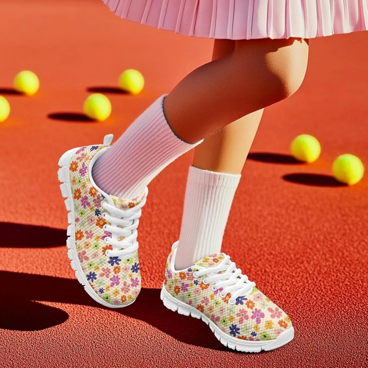 Cumagical Kids Running Shoes Boys Girls Lightweight Breathable Sneakers Non-Slip Sole Athletic Shoes