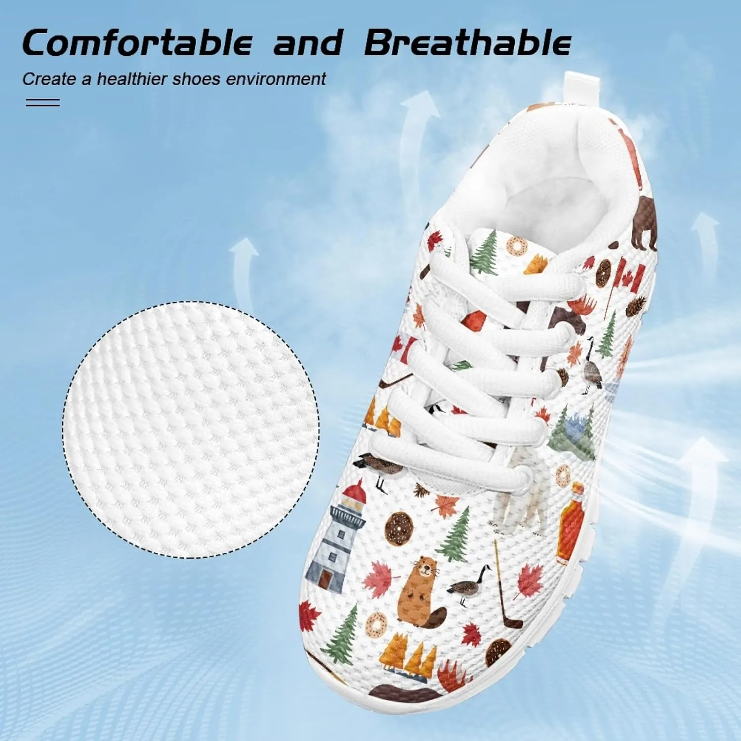Cumagical Kids Running Shoes Boys Girls Lightweight Breathable Sneakers Non-Slip Sole Athletic Shoes