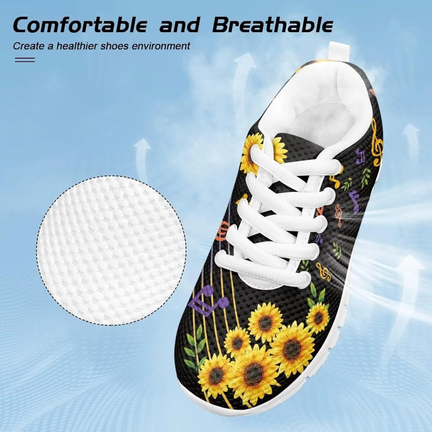 Cumagical Kids Running Shoes Lightweight Breathable Sports Casual Wear Enhanced Cushioning for Active Kids