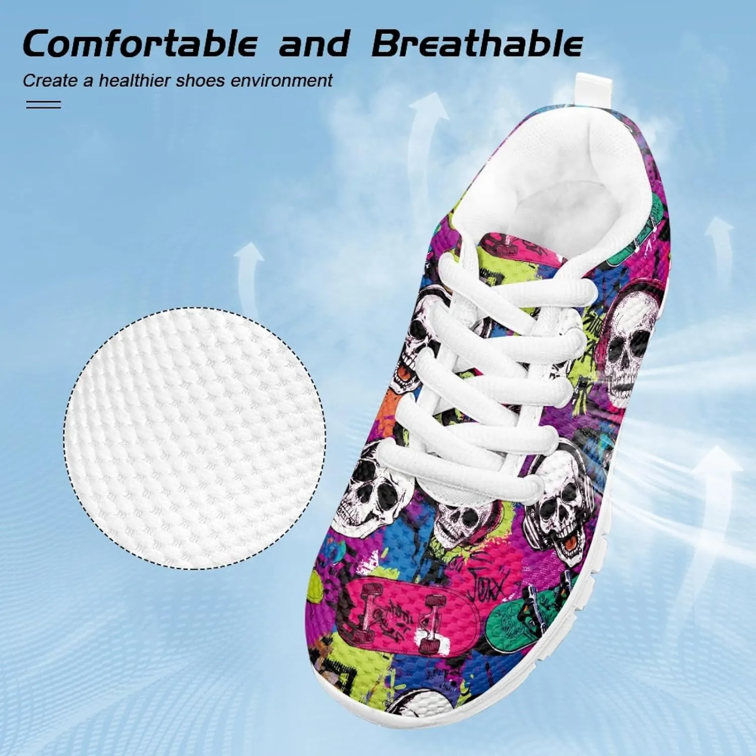 Cumagical Kids Sneakers Anti-Slip Walking Shoes for Indoor Outdoor Running Shoes