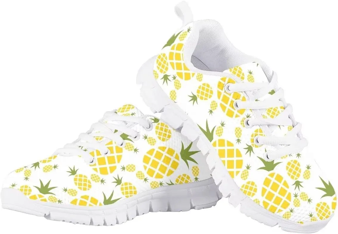 Cumagical Kids Tennis Shoes Girls Little Girls Flat Lace Up Running Sports Sneakers