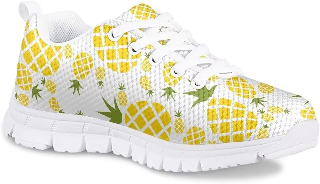 Cumagical Kids Tennis Shoes Girls Little Girls Flat Lace Up Running Sports Sneakers