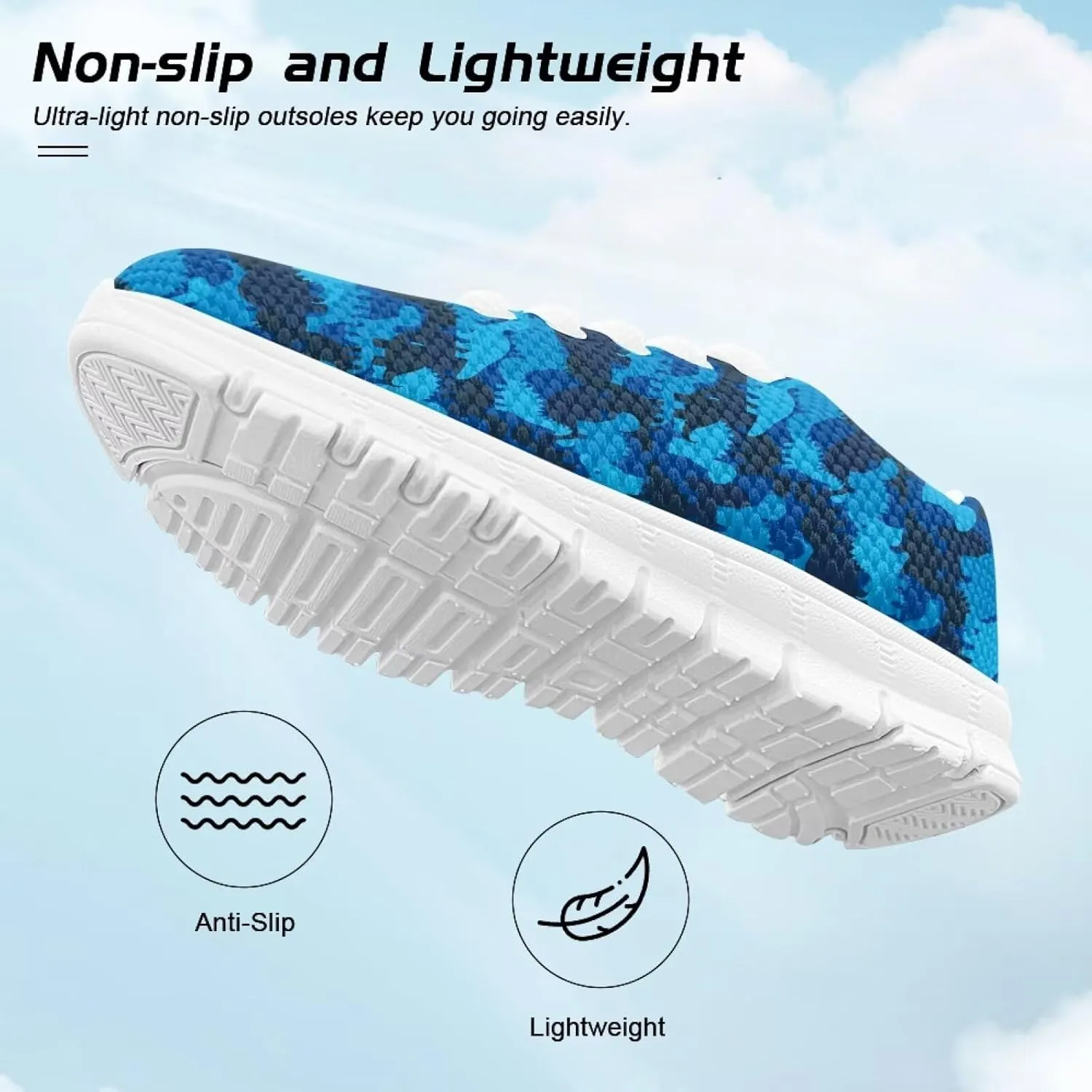 Cumagical Lightweight Kids Sports Shoes for High-Energy Play Boy Toddler Shoes