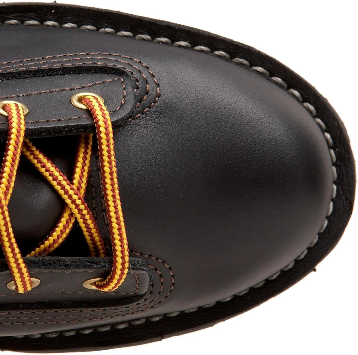 Danner Rain Forest 8 Waterproof Work Boots for Men - Full-Grain Leather with Breathable Gore-Tex, Comfort Footbed & Traction Heel Outsole, EH Rated