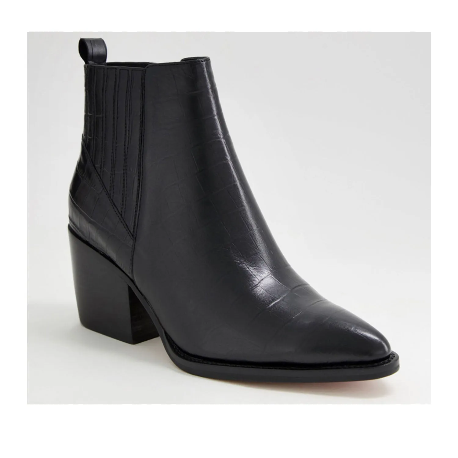 Django and Juliette Women's Morene in Black Croc
