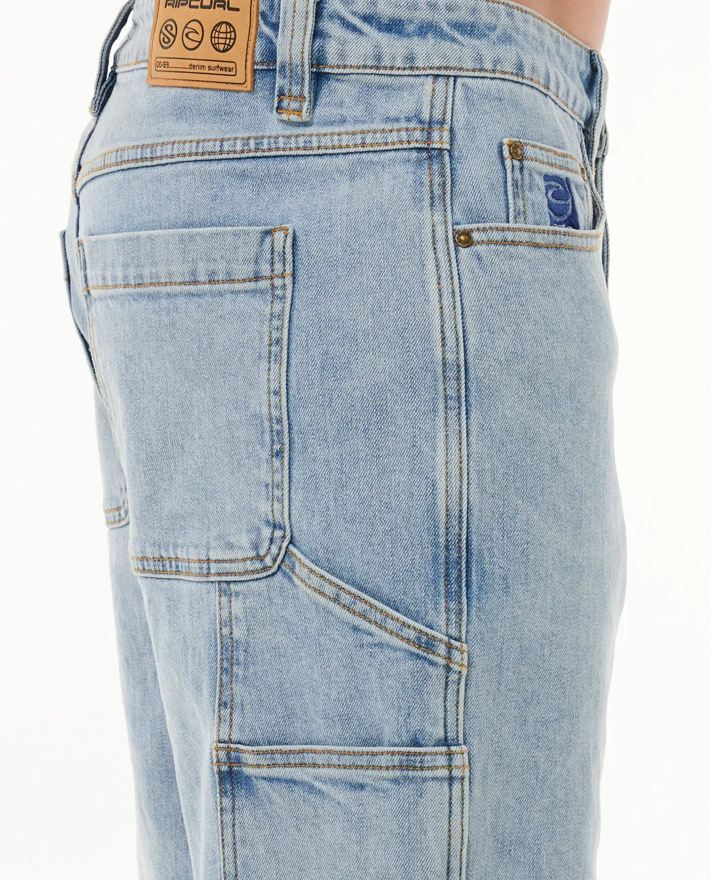 Dosed 20" Denim Walkshort - Washed Blue