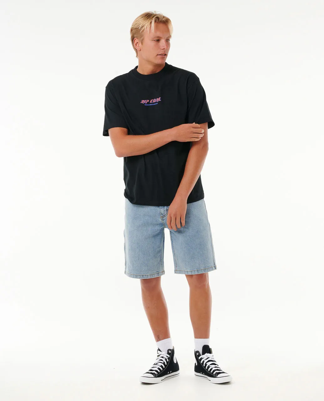 Dosed 20" Denim Walkshort - Washed Blue