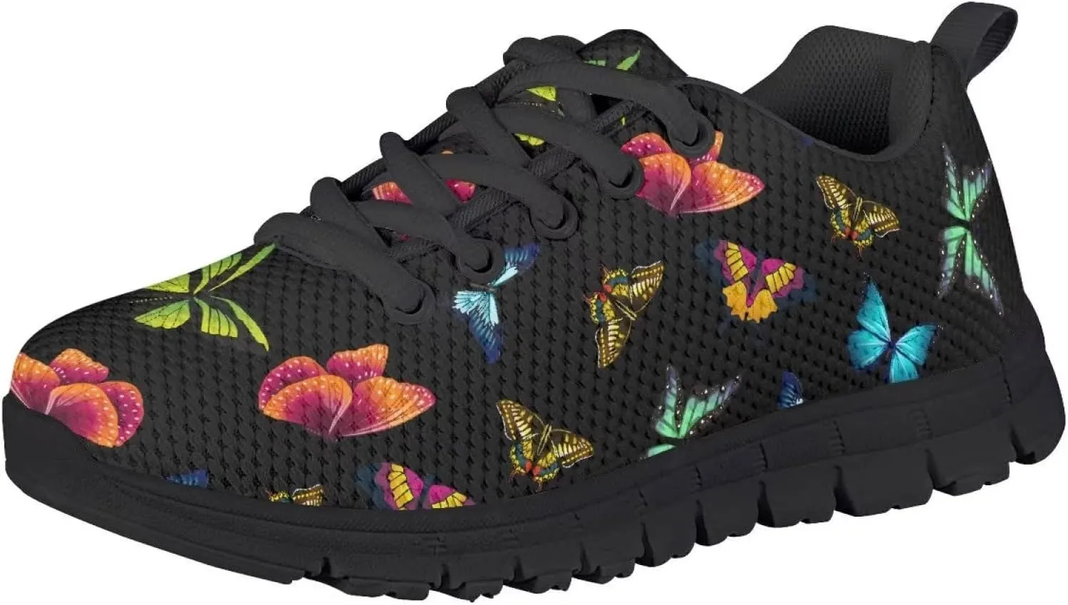 Gomyblomy Toddler Boys Girls Casual Sneakers, Fashion Non Slip Lace Up Flat Tennis Running Shoes, Wear Durable Rubber Sole