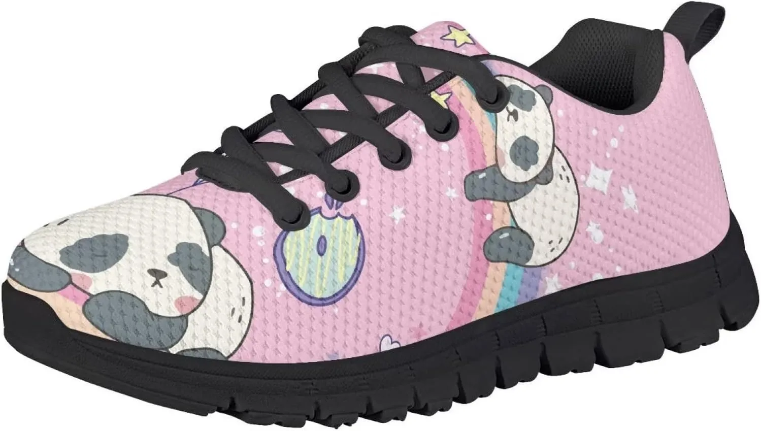 Gomyblomy Toddler Boys Girls Casual Sneakers, Fashion Non Slip Lace Up Flat Tennis Running Shoes, Wear Durable Rubber Sole