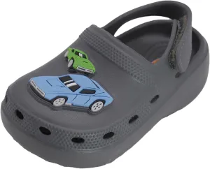 Hot Wheels Toddler Boys' Clogs with Adjustable Strap  Comfortable, Durable Slip-On Shoes for Active Toddlers