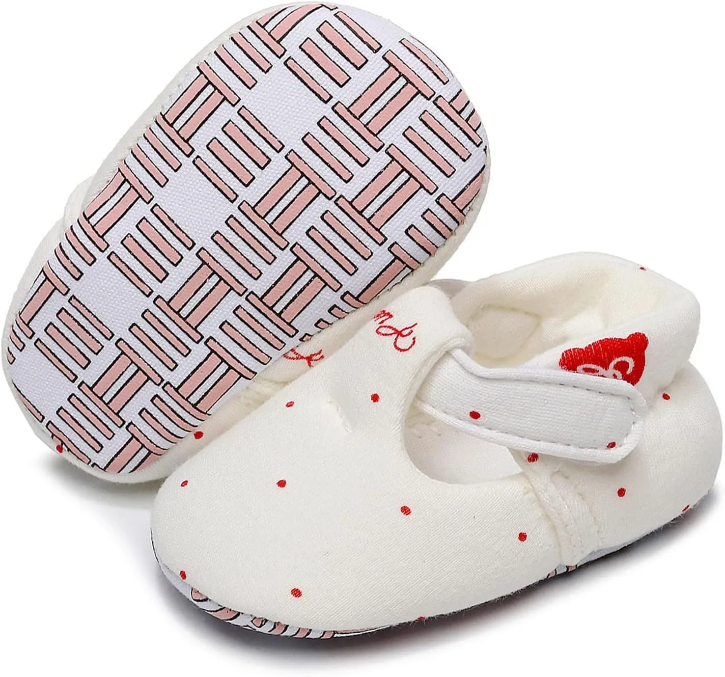 Kids Cotton Soft Sandals Indoor Casual Breathable Light Shoes Baby Boys Girls First Walking Ankle Cute Comfy Sneaker