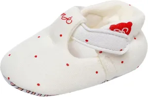 Kids Cotton Soft Sandals Indoor Casual Breathable Light Shoes Baby Boys Girls First Walking Ankle Cute Comfy Sneaker