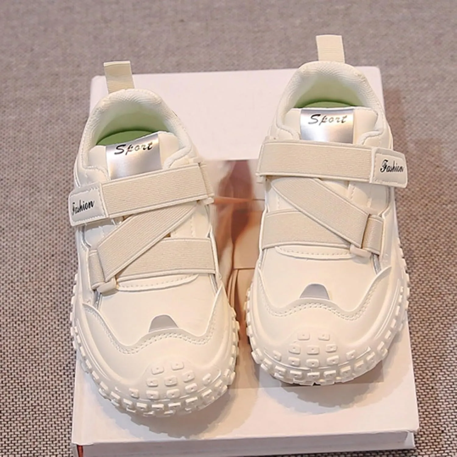Kids Fashion Platform Sneakers Breathable Lightweight Comfortable Warm Water Proof Walking Running Casual Shoes