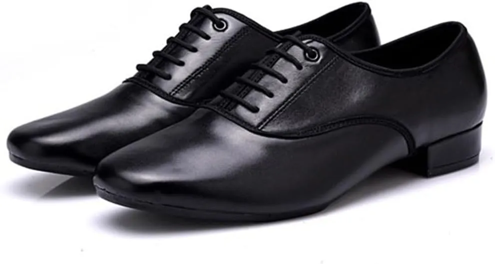 Mens Dance Sneakers, Breathable Jazz Shoes Ladies Split Sole Dance Shoes Comfy Lace Up Practice Dancing Shoes