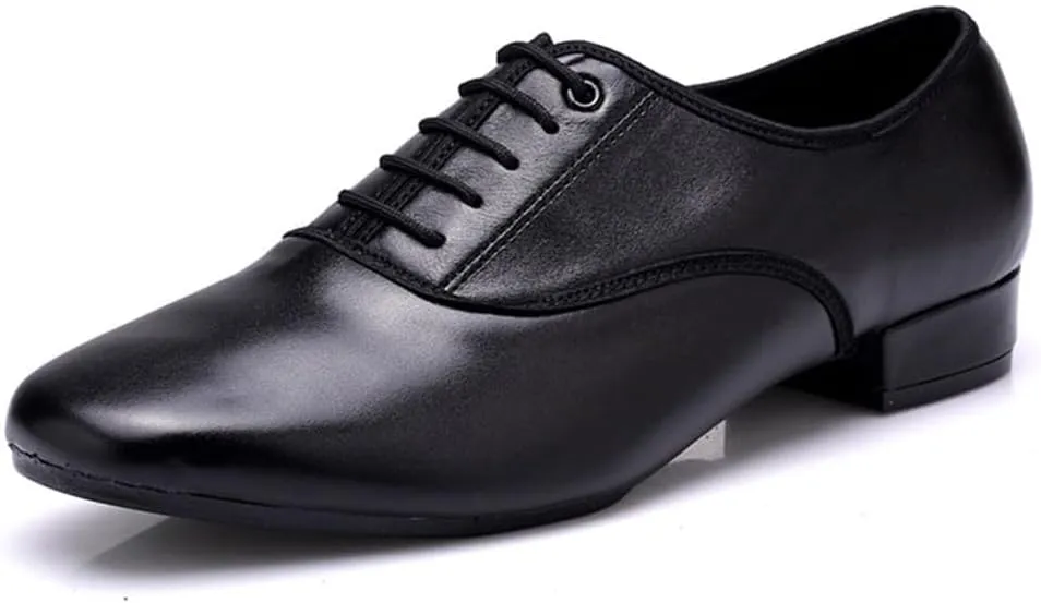 Mens Dance Sneakers, Breathable Jazz Shoes Ladies Split Sole Dance Shoes Comfy Lace Up Practice Dancing Shoes