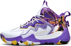 Men's High Top Basketball Shoes Fashion Running Sneakers Non Slip Training Athletic Shoes