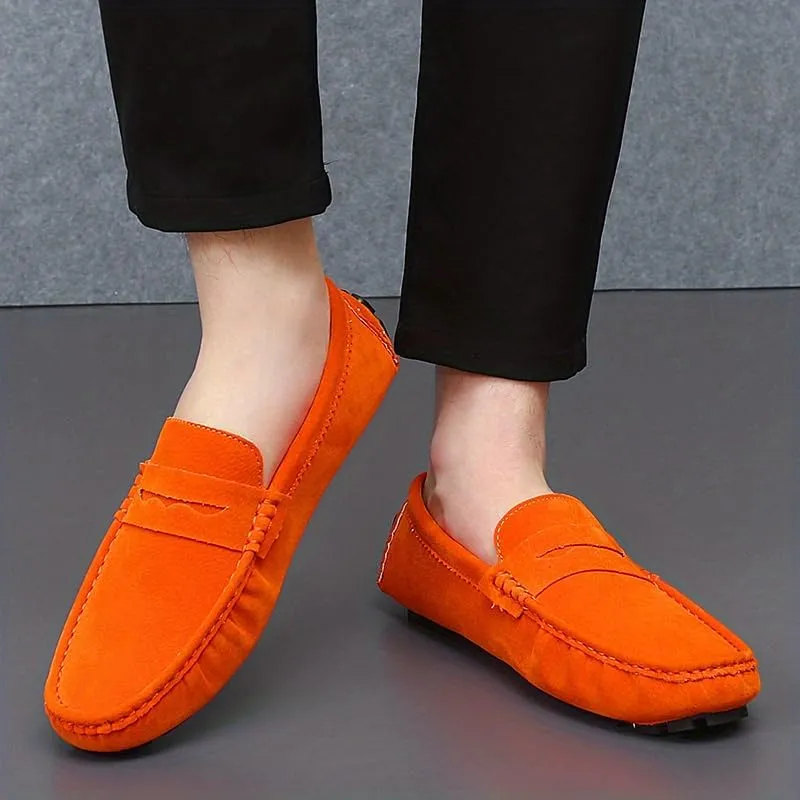Men's Moccasins Penny Loafer Shoes, Driving Shoes, Comfy Non-Slip Slip On Shoes, Men's Footwear, All Seasons