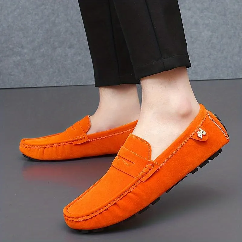 Men's Moccasins Penny Loafer Shoes, Driving Shoes, Comfy Non-Slip Slip On Shoes, Men's Footwear, All Seasons