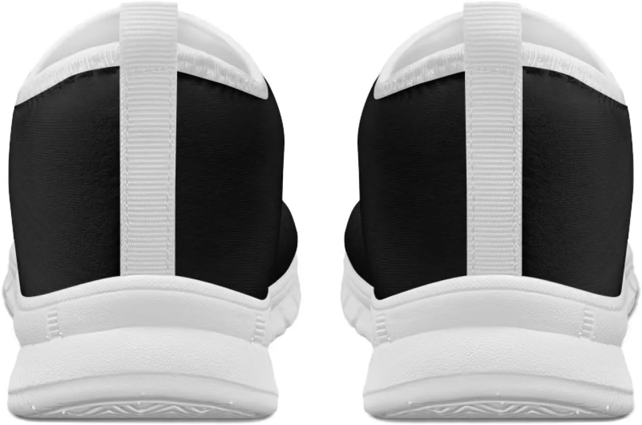 Men's Walking Shoes Lightweight Sneakers Walking Casual Comfortable Travel Shoes White Sole