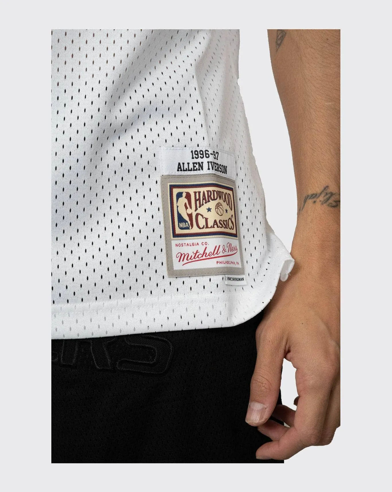 mitchell and ness philadelphia 76ers iverson 96-97 jersey MNP718198