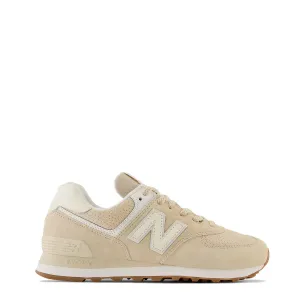 New Balance Womens 574 Trainers Sandstone / Angora