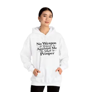 No Weapons Formed Christian Inspirational Religious Hoodie for Women