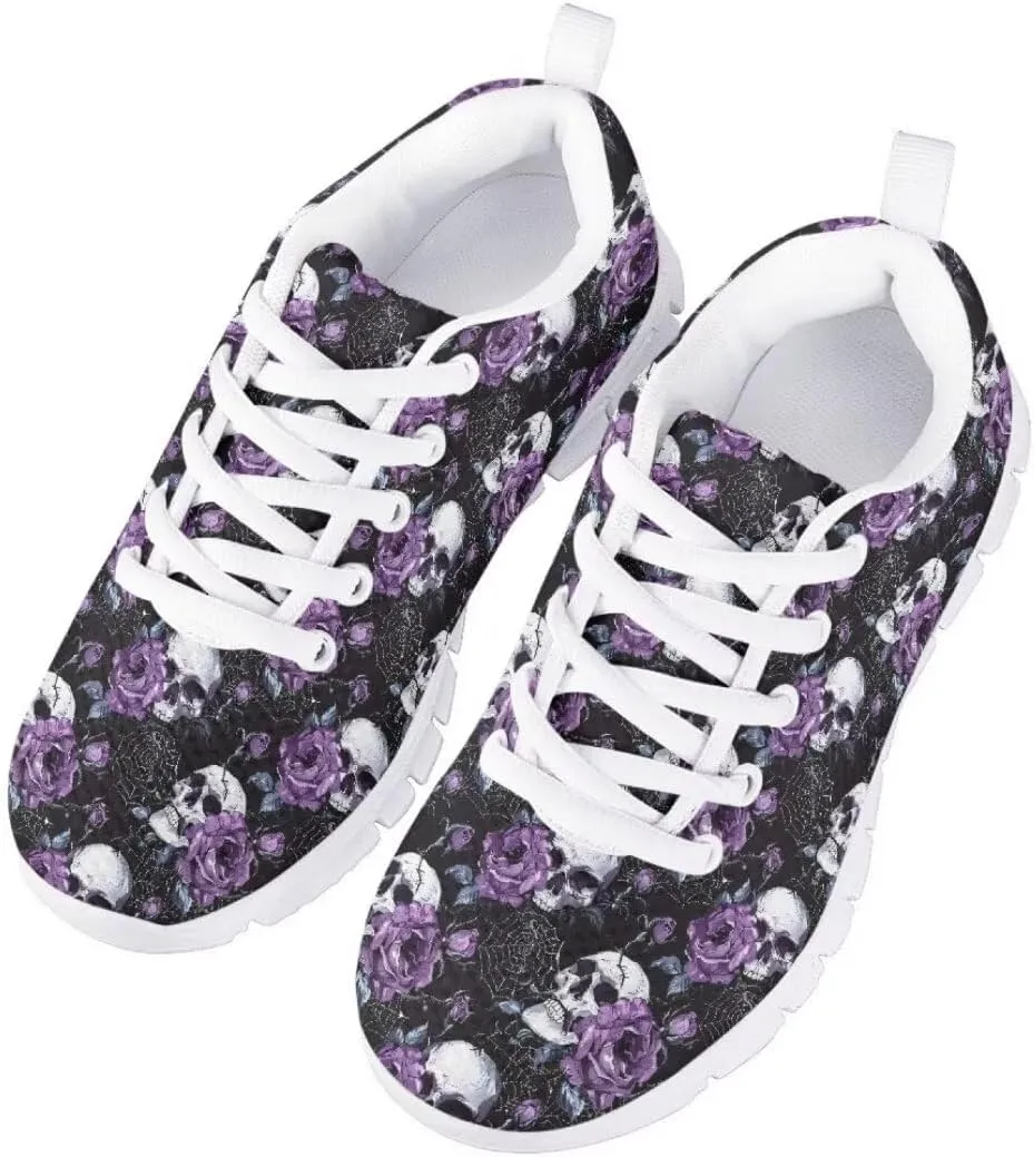 Pinupub Breathable Sports Shoes for Boys Girls Running Hiking Non Slip Durable Tie Lace Sneakers