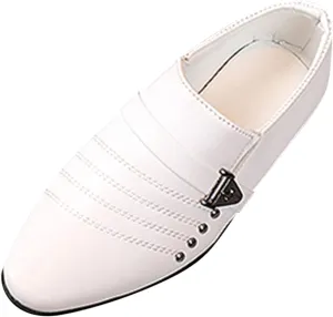 Pointed Toe Ankle Leather Sandals for Kids Baby Boys Girls Flat Non Slip Formal Shoes Fancy Comfy Loafers Sandals