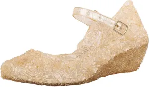 Princess Jelly Sandals for Girls Toddler Dress Up Shoes Cosplay Sandals Summer Cute Glitter Black School Shoes for Boys