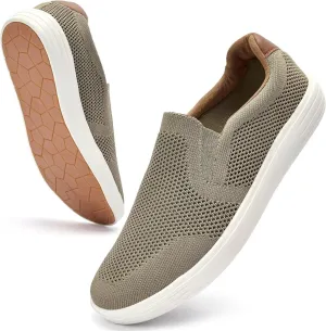 Puxowe Men's Casual Slip On Walking Shoes Mesh Comfortable Loafer
