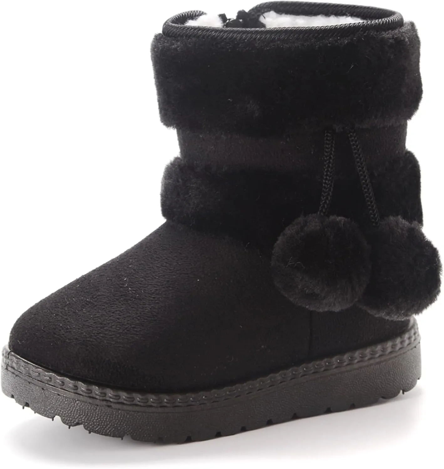 QIETION Girls Boys Warm Winter Boots Kids Outdoor Snow Boots((Infant/Toddler/Little Kid)