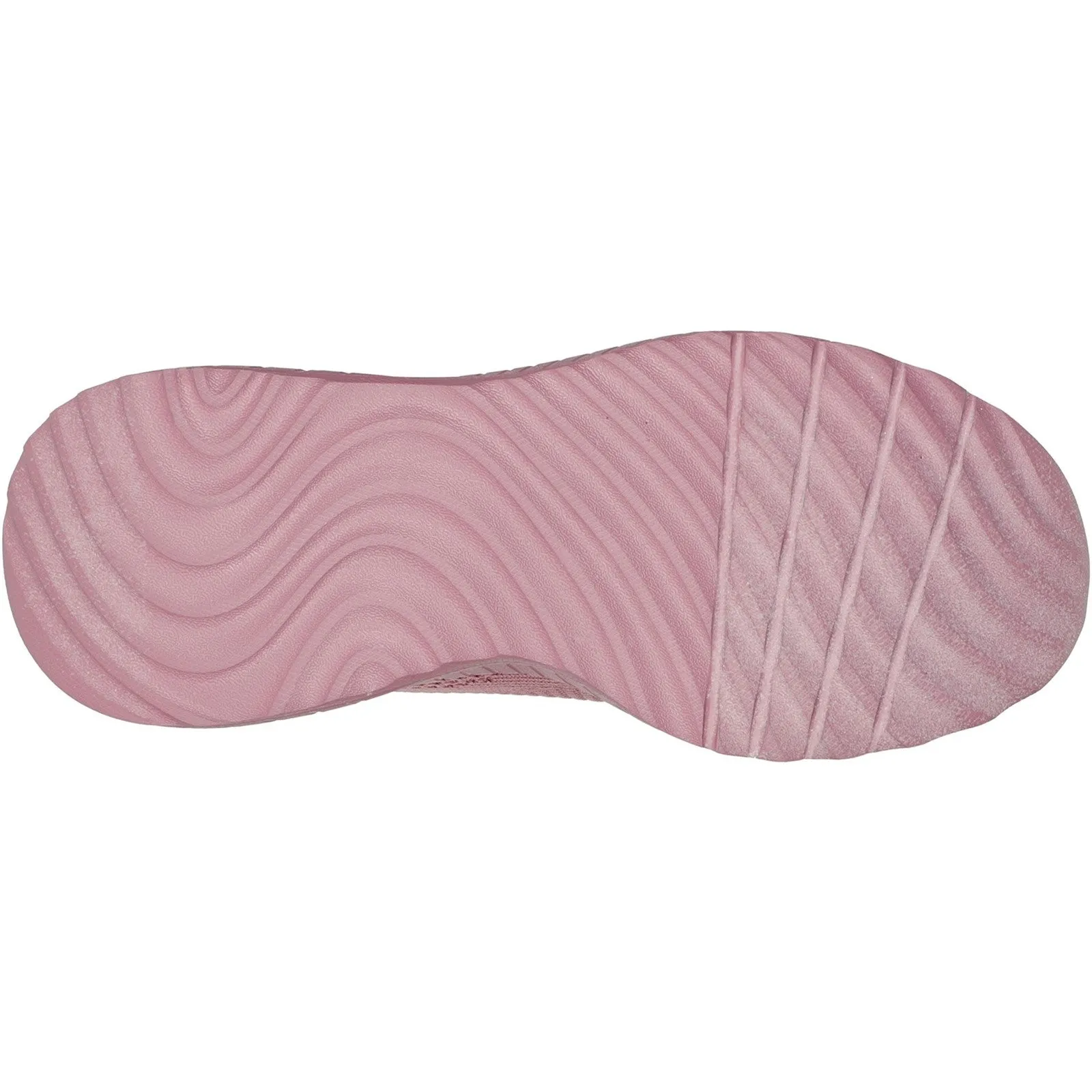 Skechers Womens Bob Squad Chaos Face Off Trainers - Dark Pink