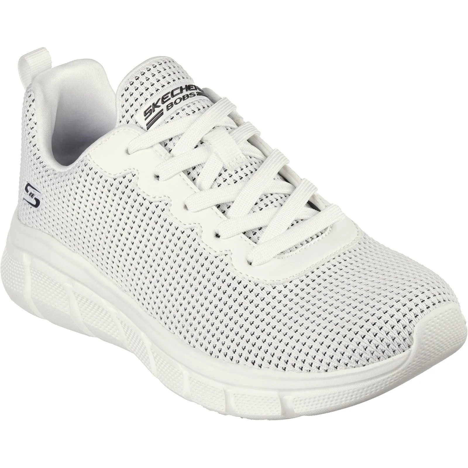 Skechers Womens Bobs Sport B Flex Visionary Essence Trainers - White