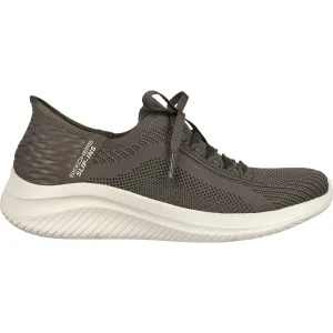 Skechers Womens Ultra Flex 3.0 Brilliant Path Trainers - Olive