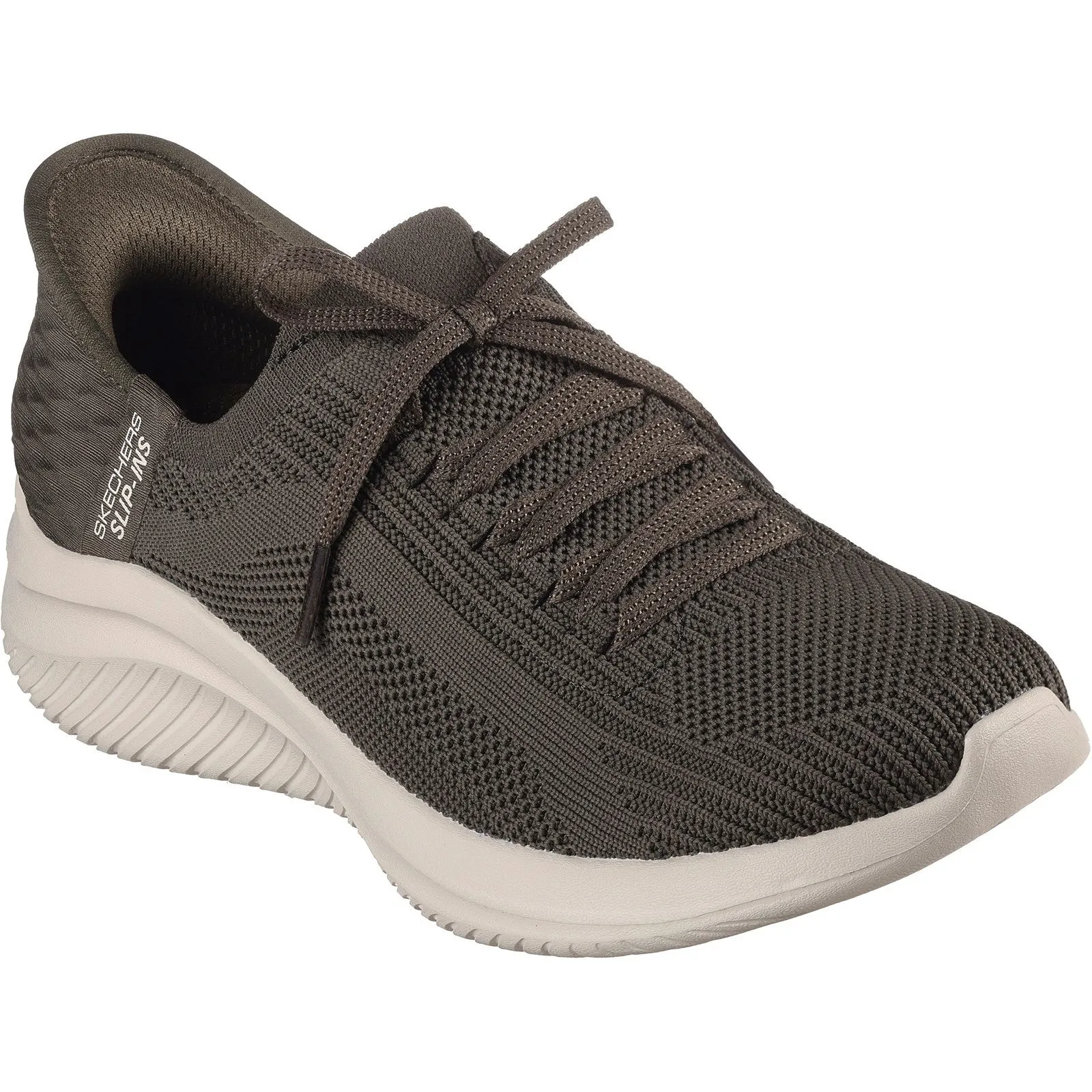 Skechers Womens Ultra Flex 3.0 Brilliant Path Trainers - Olive