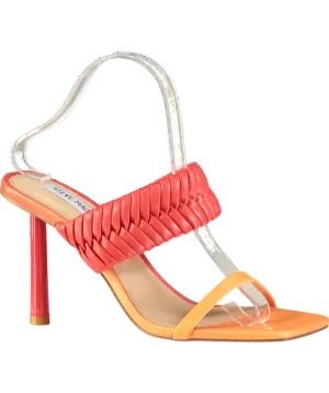STEVE MADDEN Pink/ Orange Enamor - Heeled Mules UK 6 EU 39 